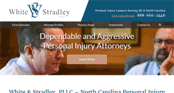 Desktop Screenshot of injurednc.com